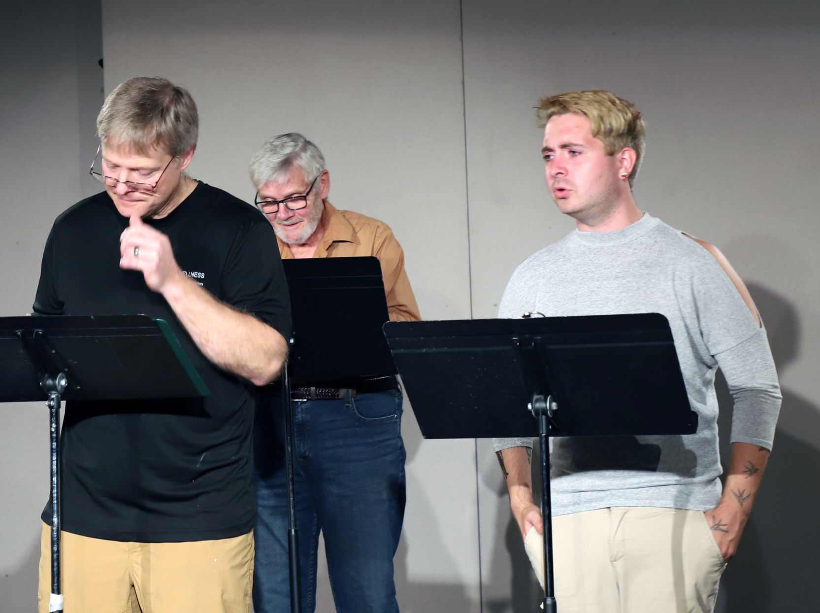 Radio plays are in rehearsal